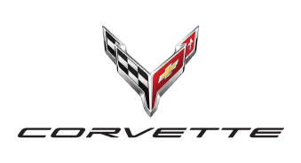 Logo da marca de carros Corvette